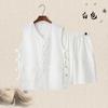 Colete Tang Suit de Algodão e Linho Masculino Estilo Chinês Fivela Mandara Jaqueta Estilo Chinês Colete Casual Fino Hanfu