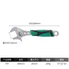 Llave de Tubo de Doble Propósito, Llave Universal Multifuncional para el Hogar con Apertura Grande, Llaves Ajustables de 8-12 pulgadas, Acero al Carbono Duradero del Fabricante