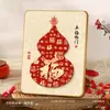 Novos Ornamentos de Mesa Estilo Chinês Cinco Bênçãos Decoração de Sala de Estar Porta-Retrato Presente de Inauguração Quarto Gabinete de TV Mesa