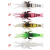 Luya Bait Cross-border Hot Silicone Simulação Soft Bait Camarão Luminoso Transparente 4.8cm/1G Isca Pesca Artes de Pesca