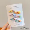 Lindos Pasadores para el Cabello de Niñas, Accesorios de Cabello Coloridos Que No Dañan el Cabello, Pasadores para Flequillo de Bebé Que No Dañan el Cabello