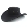 Sombrero Vaquero Occidental Retro Americano para Mujer Verano Protección Solar Ala Grande Cara Pequeña Sombrero de Montañismo Playa Costa Sombrilla Sombrero