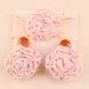 Set de Diademas y Calcetines de Nailon para Bebés Recién Nacidos Diademas de Nailon para Niñas Bebés Accesorios para el Cabello para Niños Pequeños
