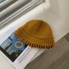 Ding Walk Super Estilo Estrangeiro Coreano Artesanal Crochê Bucket Hat Crianças Outono e Inverno Vintage All-match Chapéu Pescador Quente