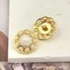 Botones Redondos Metálicos Pequeños Estilo Dama Fragante Cuerda Tejida a Mano Cerámica Traje Suéter Abrigo de Punto Botones