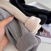 Leggings de Invierno Nuevos para Niñas, Cálidos y Combinables con Todo, Ropa Exterior de Punto, Leggings Gruesos con Forro Polar para Niños, Otoño e Invierno