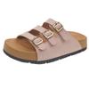 Sandálias Novas para Uso Externo 2025, Chinelos com Plataforma de Solado Grosso para Mulheres, Birkenstocks para Uso Externo para Mulheres, Birkenstocks Europeias e Americanas de Verão para Mulheres