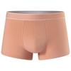 Roupa íntima masculina de algodão puro enlatado, cintura média, grafeno, boxer masculino, calças boxer, moda nova, shorts para jovens, quatro cantos