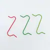 Nuevo Gancho de Navidad Popular Transfronterizo Decoración de Árbol de Navidad Colorido S Gancho Accesorios Gancho Pequeño Herramienta de Diseño de Lugar