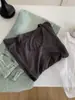 Camiseta de Seda de Manga Corta con Cuello en V Estilo Puro Deseo Adelgazante para Mujer, Camiseta Mask Ligera y Transpirable, Top de Manga Corta Versión Coreana para Primavera y Verano