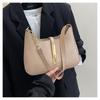 Diseño de Color Contrastante Estilo Coreano Bolso Satchel Simple de Gran Capacidad Hermoso y a la Moda para Mujer 2025 Verano Nuevo Estilo Bolso de Axila