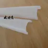 Suministros del Fabricante Carcasa para Tira de Luz LED Dura, Luz para Gabinete con Cubierta de PC Blanco Lechoso, Tira de Luz de Perfil Extruido de Plástico