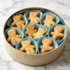 Sr. Engraçado Criativo. Molde de Biscoito Urso do Feijão Desenho Animado Biscoito de Manteiga Ursinho Ferramenta para Assar em Casa DIY