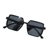 Novo estilo coreano High-end Sense Óculos de sol femininos Guarda-sol anti-ultravioleta Óculos de condução Óculos de sol poligonais de ponta na moda