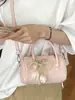 Bolso de Mano Boston Retro de Gran Capacidad con un Ambiente Relajado, Diseño de Nicho, Bolso de Hombro, Color Sólido, Bolso de Hombro Casual para el Día a Día