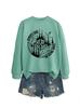 Siempre Toma la Estación Independiente Escénica Amazon Ebay Sudadera de Mujer Moderna Elegante Cómoda