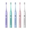 Cepillo de dientes eléctrico sónico de suspensión magnética en stock, carga, cerdas suaves, color degradado avanzado, cepillo de dientes eléctrico para adultos, caja de regalo de alta gama