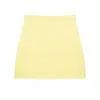 Comercio Exterior Wholesale Verano Nuevo Estilo Europeo y Americano Chaqueta de Punto de Manga Corta 1822022 Mini Falda de Punto 1822023