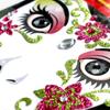 Série Flor Halloween Adesivos Faciais Dia dos Mortos Adesivos para Festa Infantil Fabricante Atacado Adesivos de Tatuagem Cartoon para Rosto