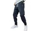 Pantalones Casuales Gruesos de Terciopelo Plus para Hombre de Otoño e Invierno, Cálidos, Holgados, Versátiles, Modernos, Joggers, Pantalones Deportivos Patchwork
