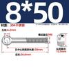 Tornillos Giratorios de Acero Inoxidable 304, Pernos Giratorios, Tornillos de Ojo de Oveja, Tornillos de Ojo de Pez, Varillas Roscadas con Agujeros, Pernos Giratorios M5-M12