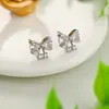Pendientes para Mujer Aguja de Plata S925 Artefacto para el Cuidado del Oído Pendientes de Nicho Estilo Bosque Mini Pendientes Elegantes Versátiles Joyería