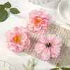 Exquisite Flor Artificial de Peônia Cabeça de Flor de Peônia Arranjo de Flores para Casa Arte Floral Grampo de Cabelo Grampo de Cabelo Estilo Antigo Decoração Fabricante Transfronteiriço