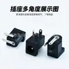 Enchufe de Alimentación Dc-005 5.5x2.1mm Enchufe Hembra Dc Conexión Directa Soldadura en Placa de Circuito Impreso Conector de Alimentación