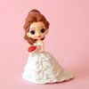 Variados Enfeites Decorativos para Bolo Sakura Sophia Elsa Aurora Princesa Moka 18g Enfeites para Bolo Sakura