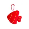 Muñeco de Peluche de Dibujos Animados Creativo Colgante Llavero de Pez Decoración de Bolsas de Regalo para Eventos Promocionales Accesorios al Por Mayor