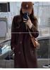 Nuevo Estilo Otoño e Invierno 2026 Abrigo de Lana para Mujeres Petites, Abrigo de Lana Grueso de Moda Estilo Coreano para Mujeres Este Año