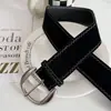 Nuevo Cinturón Ancho de Gamuza Estilo Vintage para Mujer, Accesorio de Cinturón de Cuero Moderno y de Moda