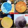 Luna Luminosa Inflable Modelo de Aire Grande Iluminación del Día Nacional Conejo Lunar Astronauta Modelo de Planeta Aterrizaje Lunar Luz Exhibición