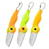 Mini Cuchillo Loro Navaja Plegable Portátil Cuchillo para Fruta Cuchillo Pelador Cuchillo Plegable de Pájaro Cuchillo Pelador de Fruta para Exteriores Cuchillo para Cortar Melón