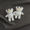24 Accesorios de Joyería de Resina de Dibujos Animados para Muñecas de Juego a la Moda DIY Carcasa de Teléfono Gel Crema Hecho a Mano Horquilla Parche Pequeño