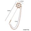 Broche de coroa masculino moda coreana broche de alfinete unissex acessórios para terno broche atacado e varejo