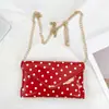 Bolsa Quadrada Pequena de Bolinhas Nova para o Dia a Dia de Mulheres, Luxo Leve, Única, Estilo Coreano, Simples, Casual, Fashion, Bolsa Transversal de Alta Qualidade
