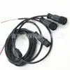 Conector Impermeable Macho y Hembra de Uno a Dos 1 Minuto 2 Mini Conector Impermeable de Dos Núcleos Cable con Conector Impermeable de Uno a Dos en Forma de Y