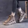 Sandalias Romanas para Mujer 2026 Nuevas de Verano Huecas con Plataforma Sandalias de Suela Gruesa Botines Frescos de Suela Suave Retro