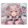 Alfombrilla de ratón cuadrada con borde de bloqueo, alfombrilla antideslizante para juegos, alfombrilla de ratón para FPS y e-Sports, alfombrilla de goma para mesa de cibercafé, alfombrilla de ratón engrosada