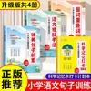 Un Juego Completo de 4 Volúmenes de Acumulación de Hermosas Oraciones Chinas para Estudiantes de Primaria, Materiales de Composición para Estudiantes de Primaria, Grados 123456