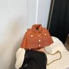 Moda Transfronteriza Bolsa Pequeña para Mujer 2024 Nueva Bolsa de Ropa de Moda Bolso Cruzado de Moda Hombro Mini Bolsa Cuadrada Pequeña