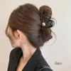 Grampo de cabelo grande para mulheres, com um sofisticado design de laço, estilo de grampo tubarão e um acessório de cabelo temático de desenho animado para a parte de trás da cabeça