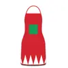 Nuevo Delantal Navideño Transfronterizo, Impermeable y a Prueba de Aceite, Delantal Decorativo Navideño Creativo y Original, Venta al por Mayor a partir de una Pieza