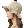 Novo Chapéu Lavável para Mulheres, Estilo Coreano de Verão Versátil Chapéu de Pescador, Chapéu de Proteção Solar para Exterior, Chapéu Bucket Casual para Sol