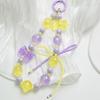 Cuentas redondas planas de colores vivos, productos de alta calidad con protección UV para bricolaje, collar de mano colorido para el sol, material para abalorios, accesorios de joyería, cuentas sueltas