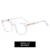 93525 nova armação para miopia masculina armação preta óculos anti-luz azul podem ser equipados com lentes planas para comércio exterior