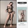 Lingerie sexy sexy rede senhoras terno paixão transparente sexy tentação virilha aberta meias de rede terno geração 555