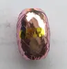 Balão de Lantejoula de 12 polegadas cor sólida placa de luz balão de látex ovo a laser formato de ovo liso formato de ovo redondo fita redonda bomba