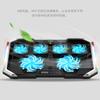 Q8 Radiador para Portátil Base de Refrigeración RGB Soporte Ultracalmado Refrigeración Nivel E-Sports para Computadora